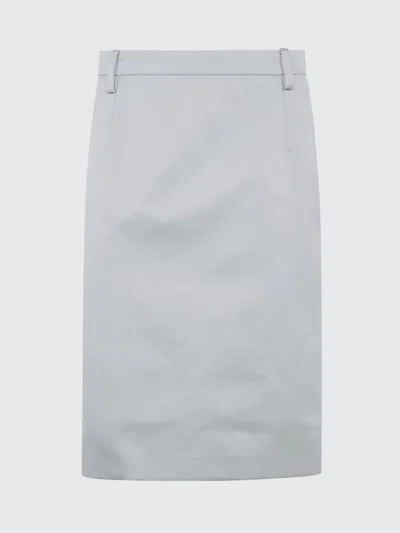 N°21 SKIRT N° 21 WOMAN COLOR GNAWED BLUE,H66488011