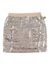 N°21 Skirts In Silver