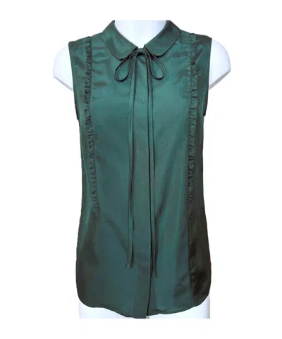 N°21 Sleeveless Shirt In Green
