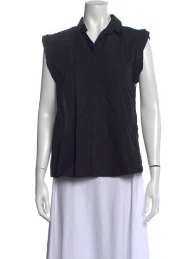 Pre-owned N°21 Sleeveless Top In Black