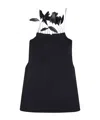 N°21 Sleeveless Top With Feathers Clothing In Black