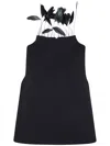 N°21 Sleeveless Top With Feathers Clothing In Black