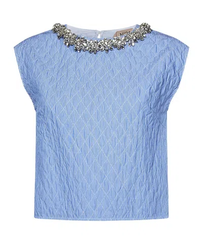 N°21 N21 EMBELLISHED SLEEVELESS TOP