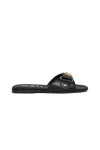 N°21 Slide Sandals With Logo In Black