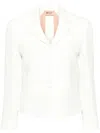 N°21 Slim Blazer In White
