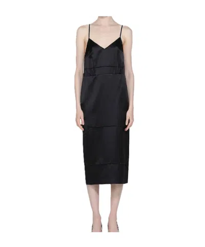N°21 Spaghetti-strap Dress In Black