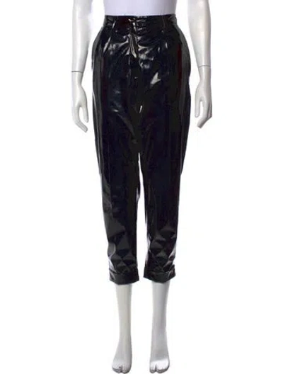 Pre-owned N°21 Straight Leg Pants In Black