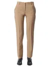N°21 Regular Fit Pants In Brown