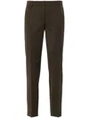 N°21 Straight Trousers In Brown