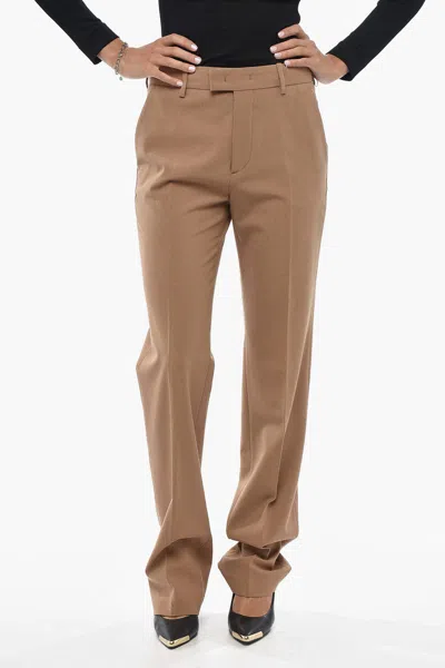 N°21 Straight-leg Trousers In Brown