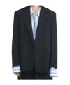 N°21 N21 Striped Blazer In Black