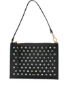 N°21 Stud-embellished Shoulder Bag In Black