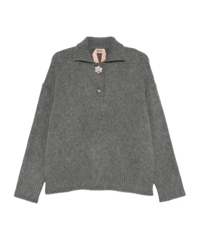 N°21 N21 Sweater In Gray