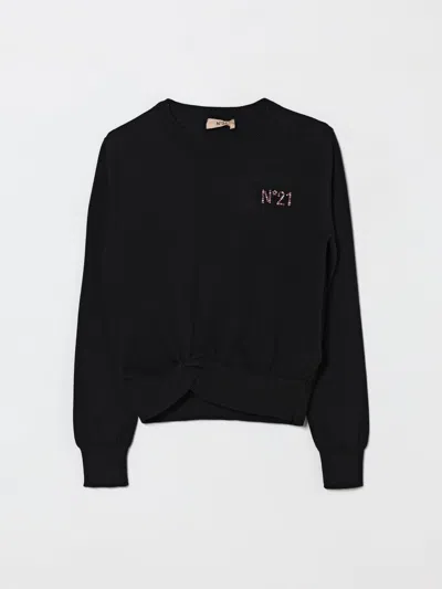 N°21 Sweater Kids N° 21 In Black