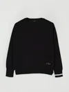 N°21 Pullover In Misto Lana Con Logo In Blue