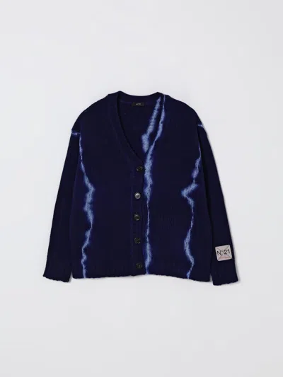 N°21 Sweater N° 21 Kids Color Blue
