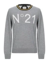 N°21 Sweaters In Light Grey