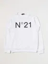 N°21 Sweatshirt In Cotton In White