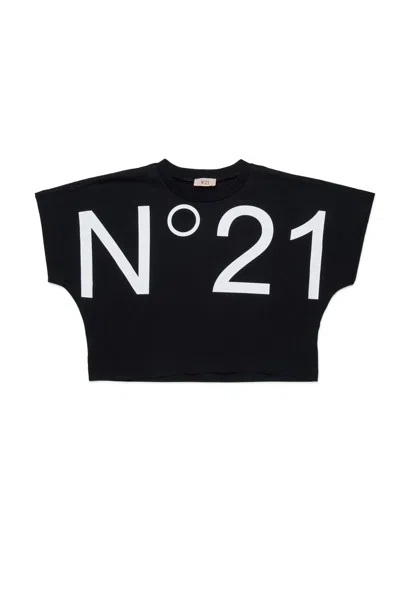 N°21 T-SHIRT WITH MAXI FRONT LOGO