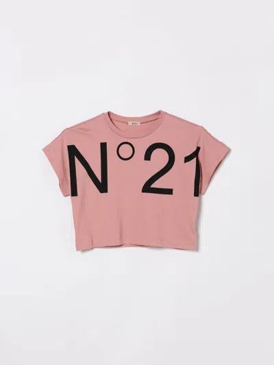 N°21 T-shirt N° 21 Kids Color Pink