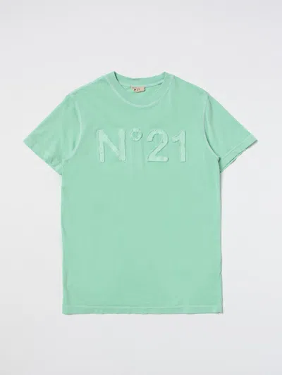 N°21 T-shirt N° 21 Kids Color Green