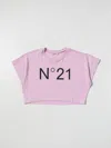 N°21 T-shirt N° 21 Kids Color Lilac