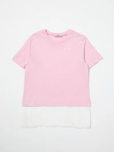 N°21 T-shirt N° 21 Kids In Pink