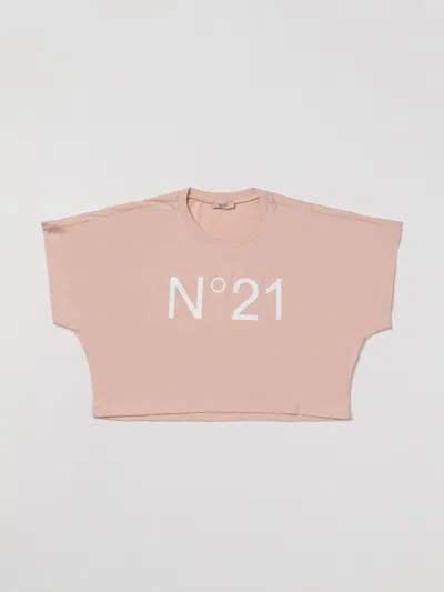 N°21 T-shirt N° 21 Kids Color Pink
