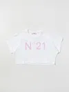 N°21 T-shirt N° 21 Kids Color White In White