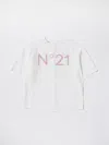 N°21 T-shirt N° 21 Kids Color White In White