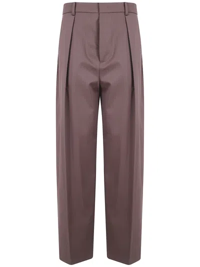 N°21 Tailored Trousers "fabric Tailored Trousers" In Brown