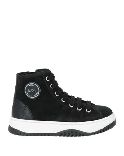 N°21 Babies' Toddler Boy Sneakers Black Size 10c Leather