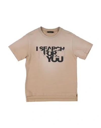 N°21 Babies' Toddler Boy T-shirt Beige Size 6 Cotton In Neutral