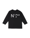 N°21 Toddler Boy T-shirt Black Size 6 Cotton In Black