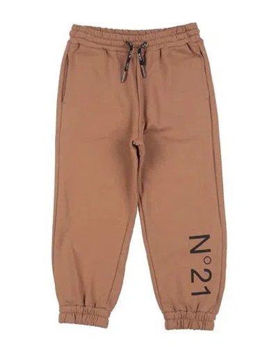 N°21 Babies' Toddler Girl Pants Brown Size 6 Cotton