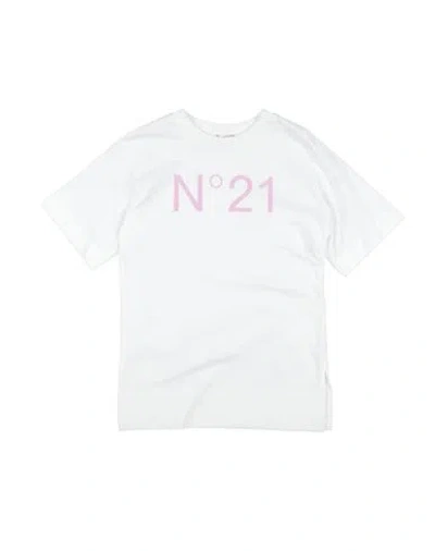 N°21 Babies' Toddler Girl T-shirt White Size 6 Cotton