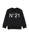 N°21 Toddler Sweatshirt Black Size 6 Cotton In Black