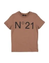 N°21 Babies' Toddler T-shirt Brown Size 4 Cotton
