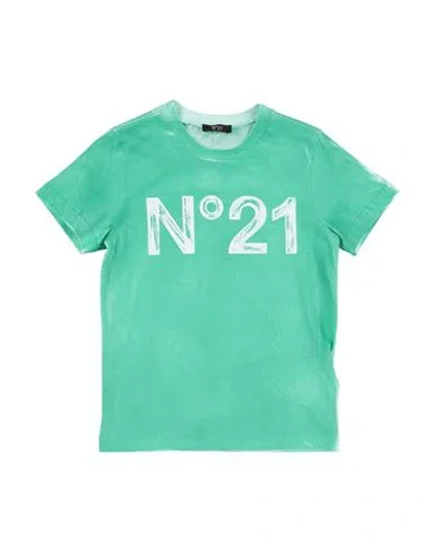 N°21 Babies' Toddler T-shirt Green Size 6 Cotton