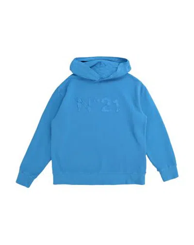 N°21 Tops & Tees - Sweatshirts In Azure - Light Green - Orange - Yellow