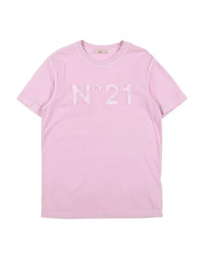 N°21 Tops & Tees - T-shirts In Light Green - Charcoal - Pink - Azure