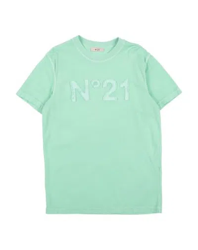 N°21 Tops & Tees - T-shirts In Light Green - Charcoal - Pink - Azure