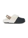 N°21 Fussbett Mules Slippers With Logoed Elastic Band In Multi