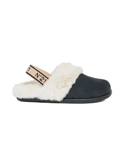 N°21 TRIMMED SLINGBACK SHOES