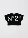 N°21 Logo T-shirt In Black