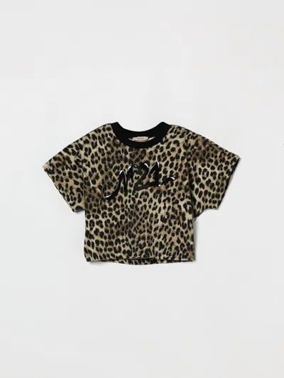 N°21 T-shirt Kids N° 21 In Black