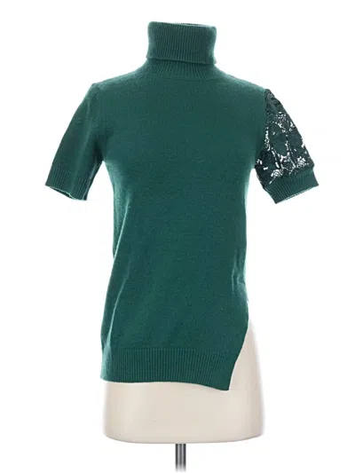 Pre-owned N°21 Turtleneck Sweater In Green