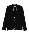 N°21 N21 V-neck Sweater In Black