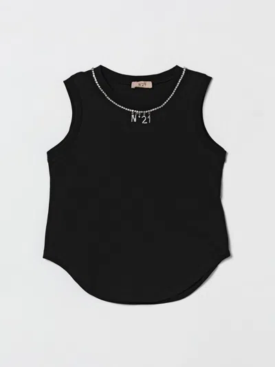 N°21 Vest Kids N° 21 In Black