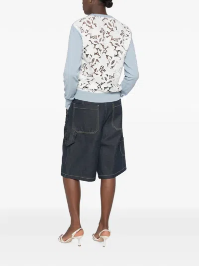 N°21 V-neck Cardigan In Blue
